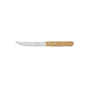 Cuchillo con sierra para asado 5" mango de madera, PRETUL