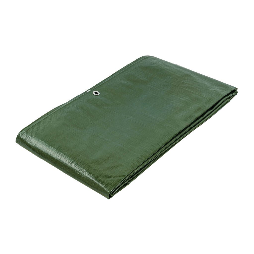 Lona uso rudo 3 x 4 m, verde olivo, 240 g/m2, TRUPER EXPERT