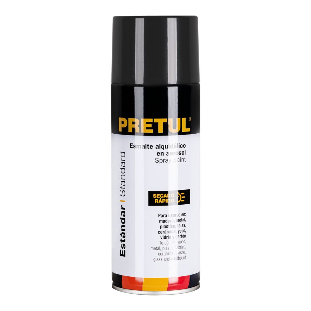 Pintura en Aerosol Gris Oscuro Estandar Pretul