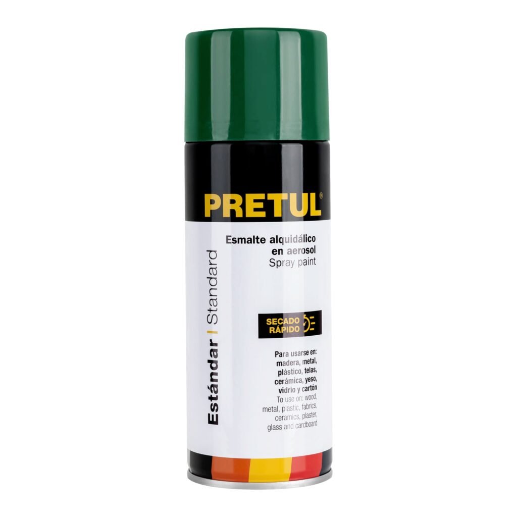 Pintura en Aerosol Verde Hoja Estandar Pretul
